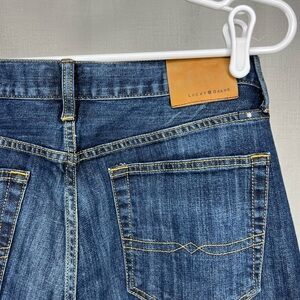LUCKY BRAND Men’s 121 Heritage Slim blue Jeans 36x34 dark wash